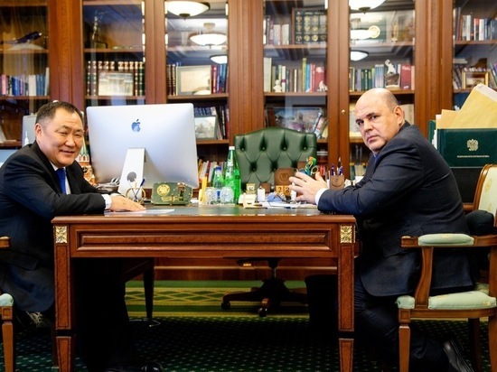 Глава Тувы поздравил премьер-министра РФ с днем рождения