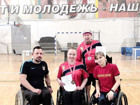 Серпуховичи взяли две призовые медали на областных соревнованиях по настольному теннису