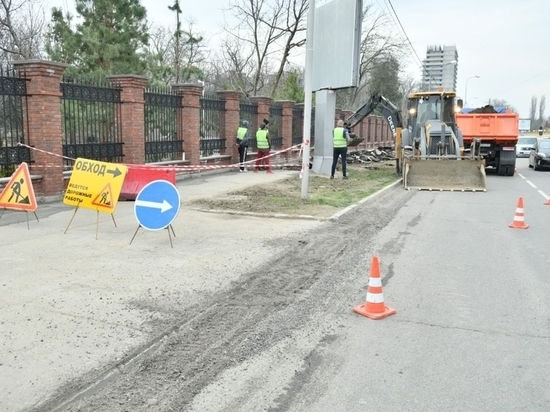 В Краснодаре отремонтируют участок улицы Аэродромной возле Всесвятского кладбища