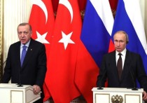 В Кремле турецкая делегация оказалась «под сенью» Екатерины Второй