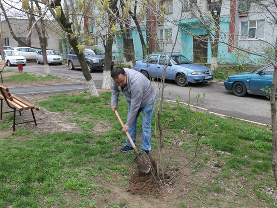 В калмыцкой столице стартовал проект «Чистый город»