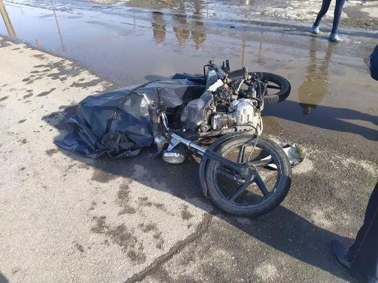 В Челябинской области мотоциклист погиб в ДТП