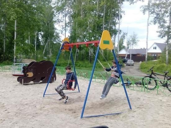 В Тюменском районе продолжается благоустройство населенных пунктов