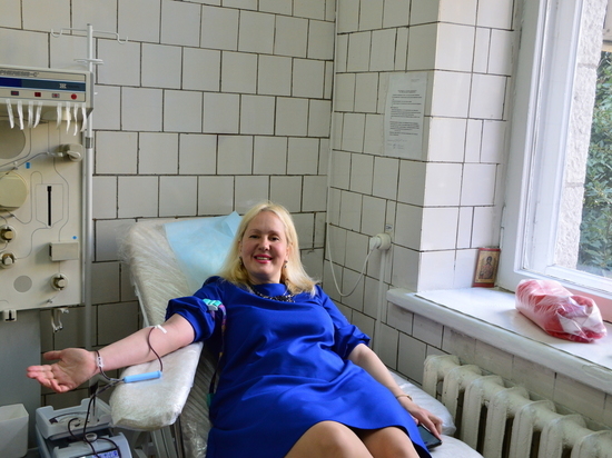В Ялте сотрудники санатория «Родина» стали донорами крови