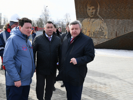 Игорь Руденя вновь проверил ход работ на Ржевском мемориале