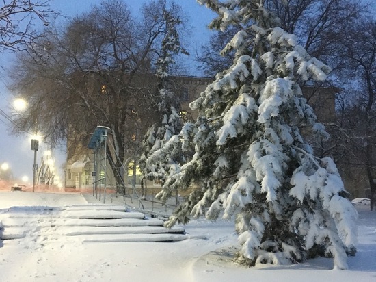 23 марта весь день в Саратовской области будет идти снег