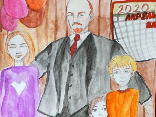 «Ленин 2020»: коммунисты в Бурятии подвели итоги конкурса рисунков про вождя