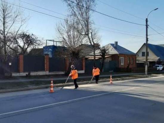 В Серпухове активно идёт весенняя уборка