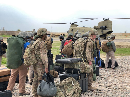 Американские военнослужащие покинули очередную часть в Ираке