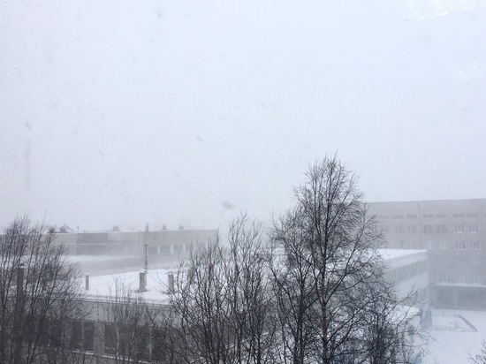 Дорога на Териберку вновь закрыта из-за снежной метели