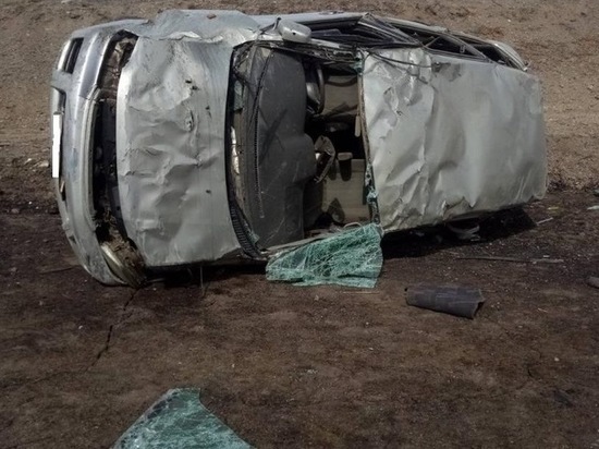 Водитель слетевшей с трассы Toyota пострадал в Забайкалье