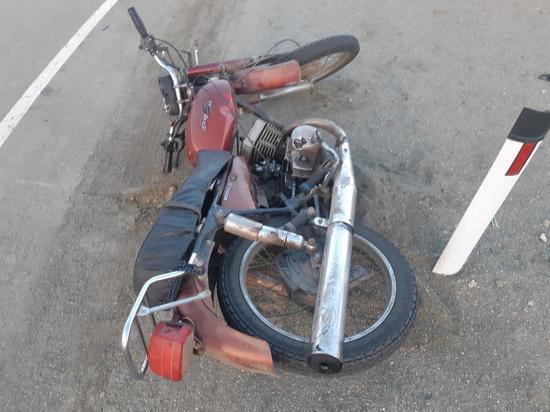 Пьяный мотоциклист попал в больницу после ДТП в Забайкалье