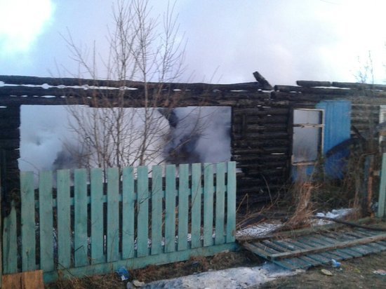 В Бурятии при пожаре в жилом доме погиб человек