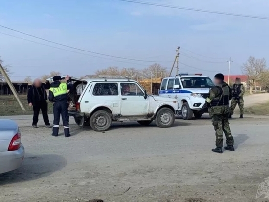Полицейские Дагестана поймали нарушителей карантина