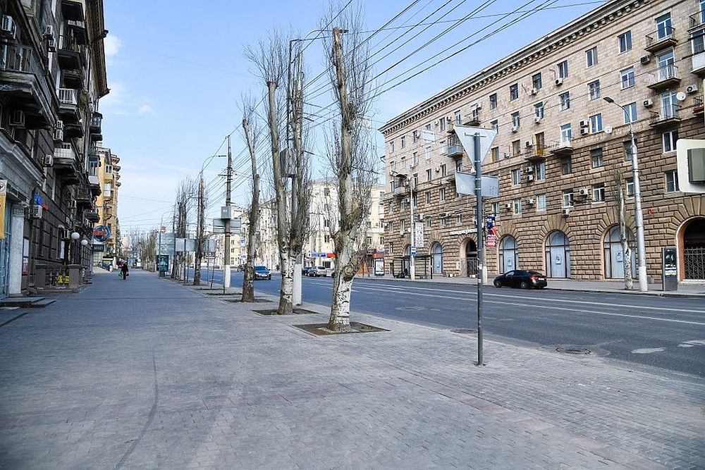 Безлюдный Волгоград: город-герой во время самоизоляции