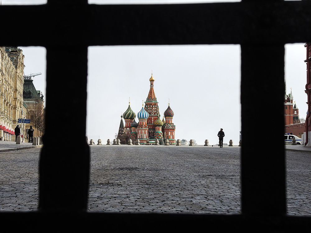 Кадры пустого Кремля вызвали дрожь