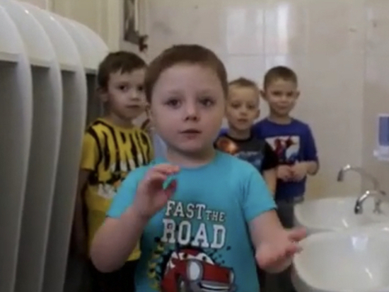 В Железноводске пятилетний малыш провел мастер-класс по мытью рук