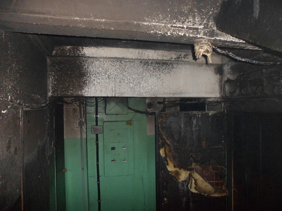 В Ивановской области пожар в квартире тушили сорок пять человек