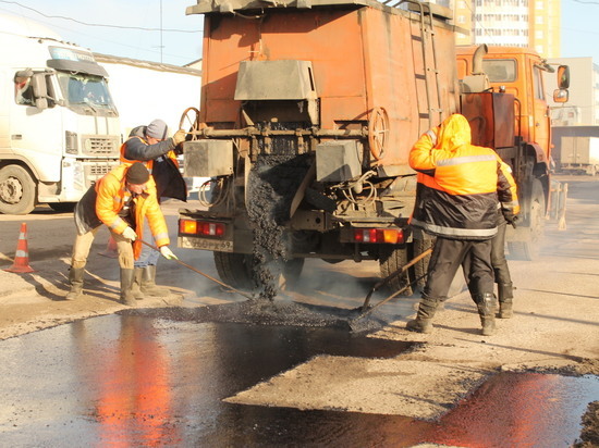 В Твери продолжают ремонт дорог с использованием литого асфальтобетона
