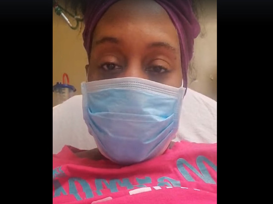 Женщина сравнила коронавирус с пулевым ранением