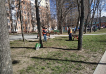 Коммунальщики Серпухова в штатном режиме продолжают уборку улиц