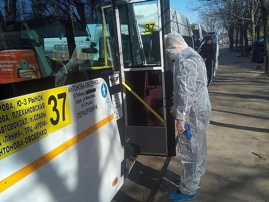 На улицы Воронежа выпустили больше половины маршруток