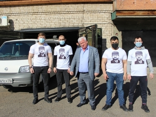 Кадыров передал продуктовые наборы для забайкальцев