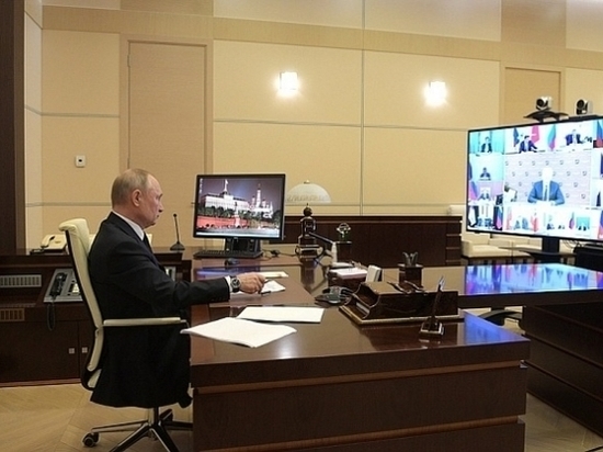 Волгоградский губернатор принял участие в совещании с президентом Пyтиным
