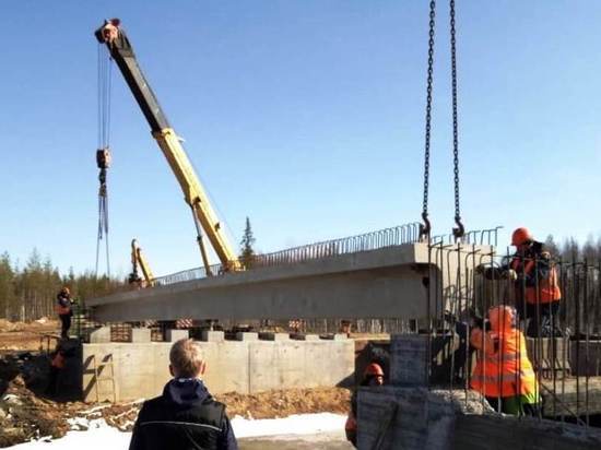В Карелии строят и реконструируют автомобильные мосты