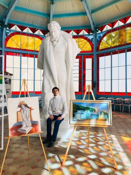 Сергей Пронин работает над картиной "Пушкин у моря" и планирует написать портрет Айседоры Дункан