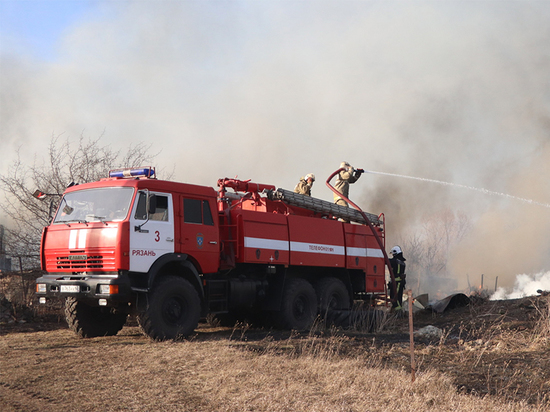 В 17 районах Рязанской области введен особый противопожарный режим