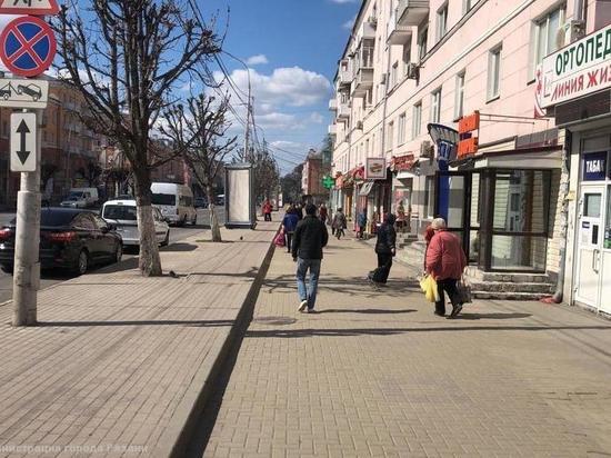 В Рязани уличные торговцы самоизолировались