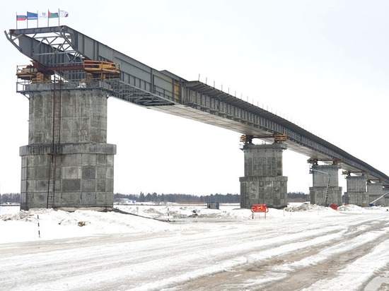 В ЯНАО стартовал шестой этап строительства моста через Пур