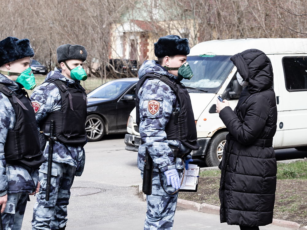 Патрули в москве