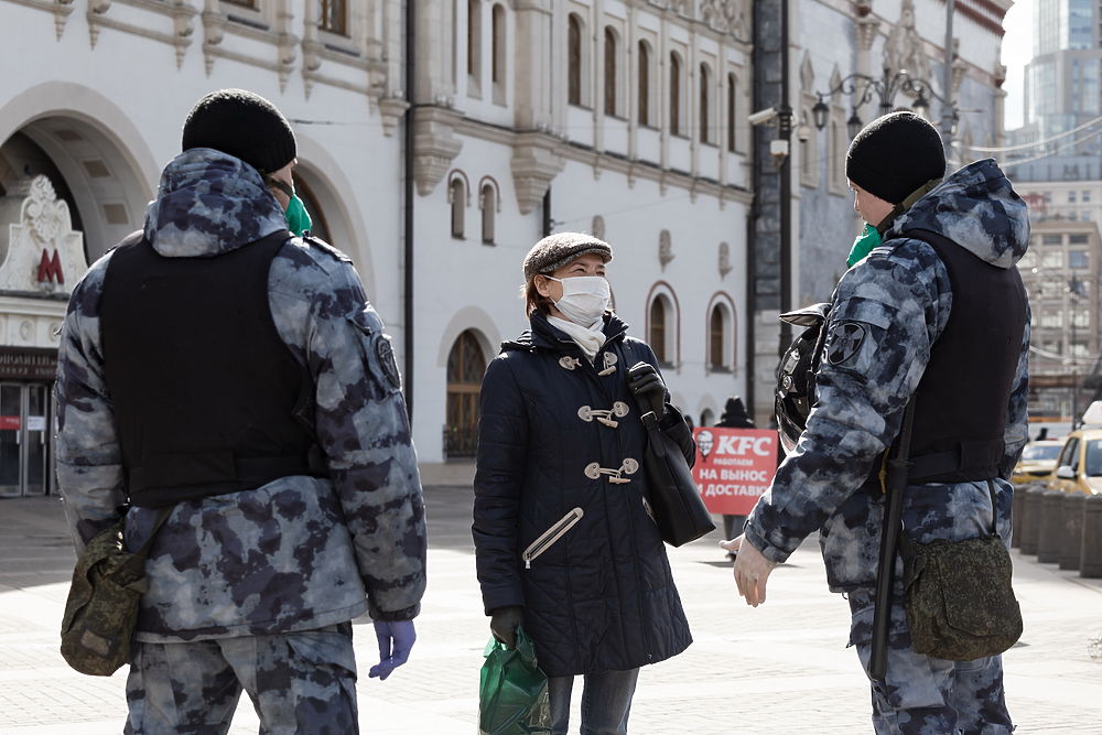 Патрули в москве