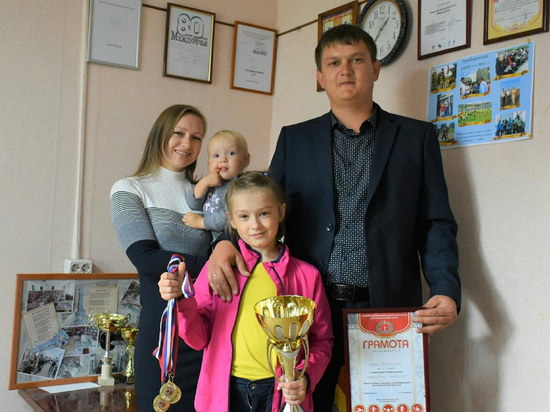Волгоградская семья спортсменов учит детей правильному образу жизни