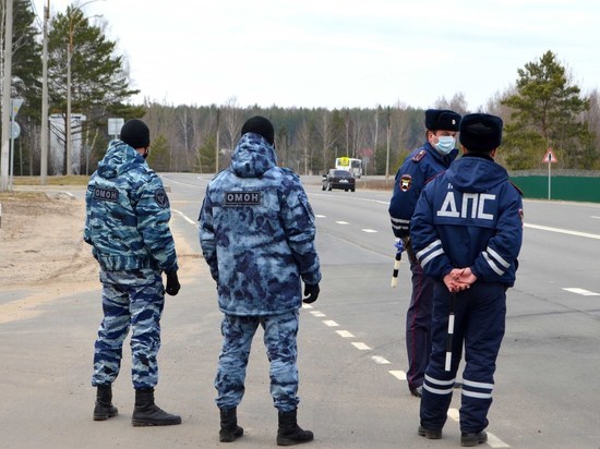 На въездах в Иваново организованы временные пункты