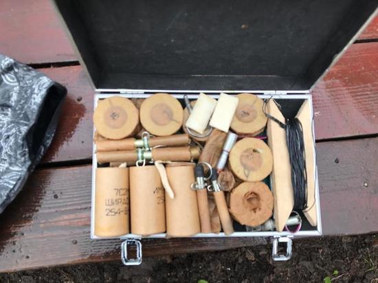 Рабочий обнаружил чемодан со взрывчаткой в Тропаревском парке