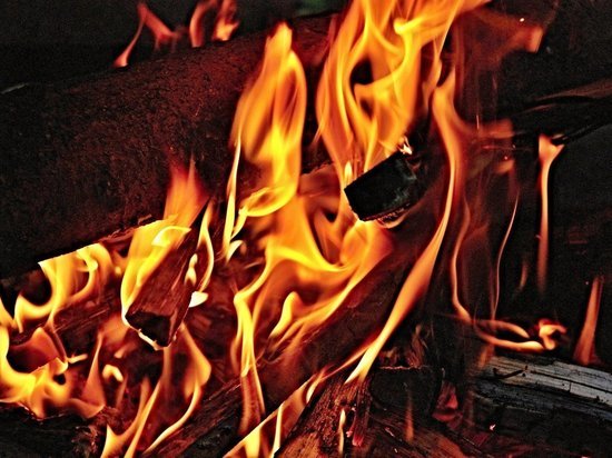 В пожаре в Удмуртии погиб мужчина