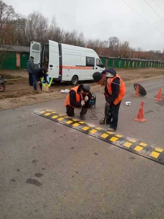 В Серпухове установили искусственные неровности на дороге, где погиб протвинский врач
