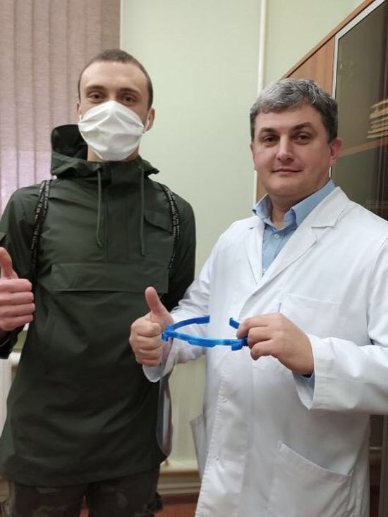 Житель Чехова сделал для врачей средства защиты