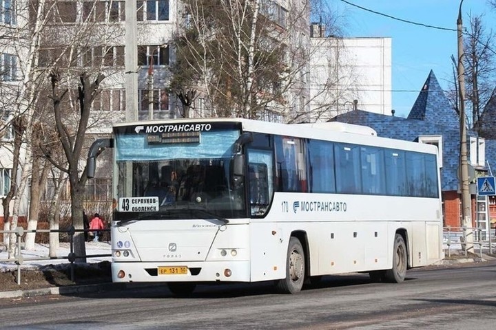 Билеты на автобус Москва — Серпухов