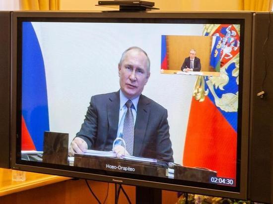 Александр Моор доложил главе государства о готовности медучреждений в регионе