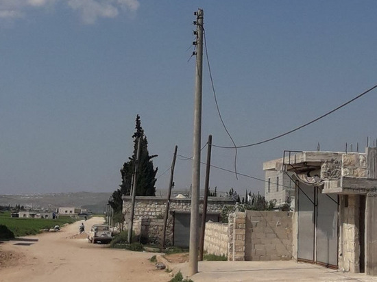 Боевики в сирийском поселке украли весь кабель с медью