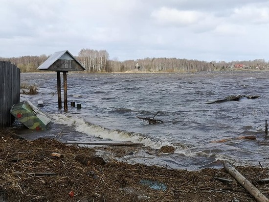 В Ярославской области из-за ураганного ветра начало подтапливать деревни
