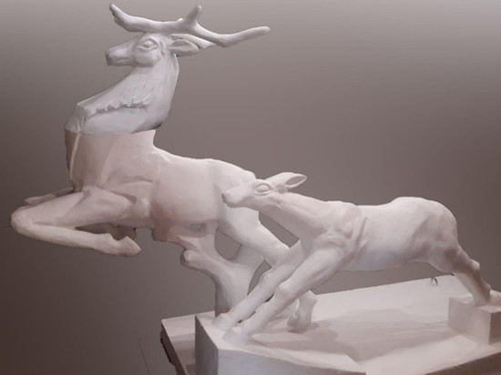 Скульптуру оленей заменят в Никеле