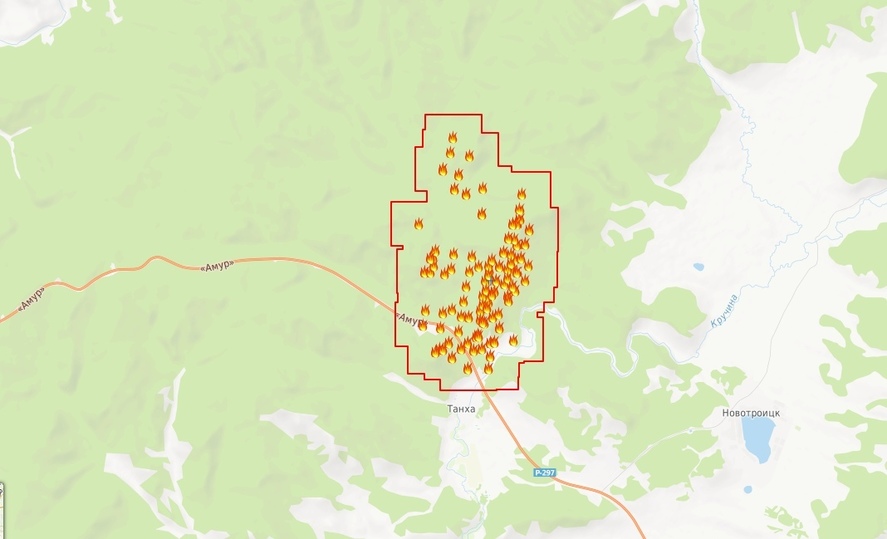 Сканэкс карта пожаров тюменской области