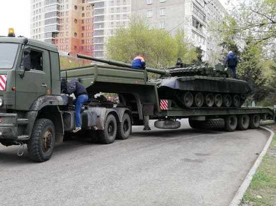 В Омске установят танк к юбилею Победы