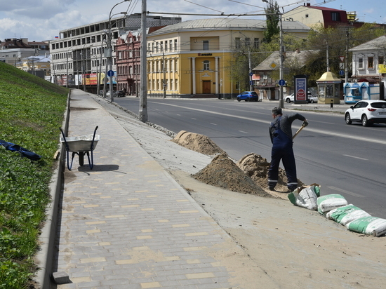 В Астрахани над благоустройством откосов кремля работает дизайнер