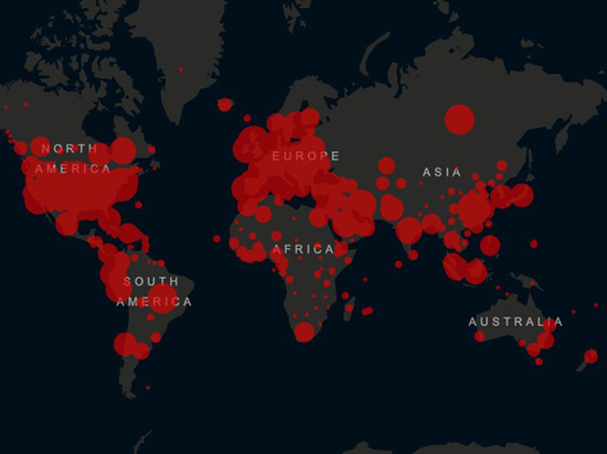 Число зараженных коронавирусом в мире превысило три миллиона
